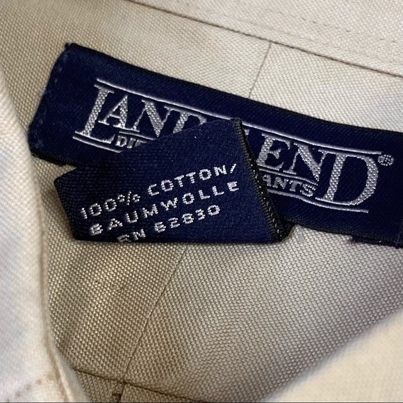 Men’s Land’s End Dress Shirt 16 1/2 37 Tall - Picture 3 of 4